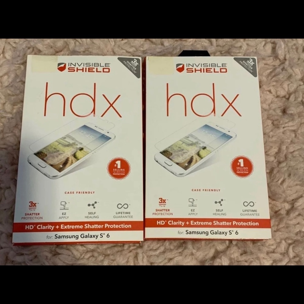 2 New S6 Galaxy Screen Protectors